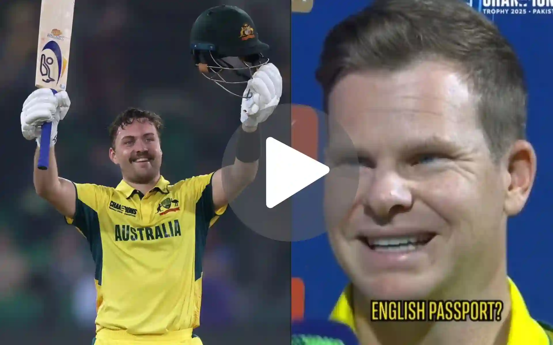 [Watch] Steve Smith Jokes About Josh Inglis’ English Background With 'British Passport' Remark